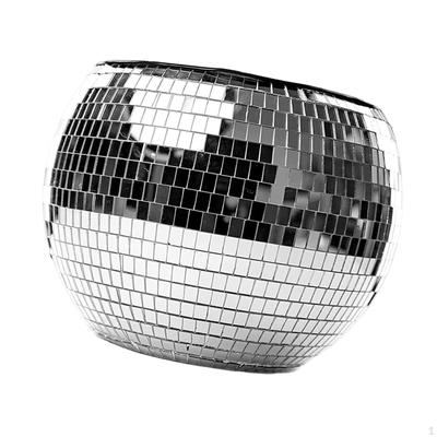 Disco-Eiskübel, stilvolle Aufbewahrung, 3 l, 23 cm Durchmesser, Trinkgeschirr, vielseitiges Fass, Champagner