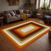 1pc Modern Braided Rug Suitable for Indoor/Outdoor Use, Machine-Washable with Braided Mat, Rectangular Entryway Rug Suitable f