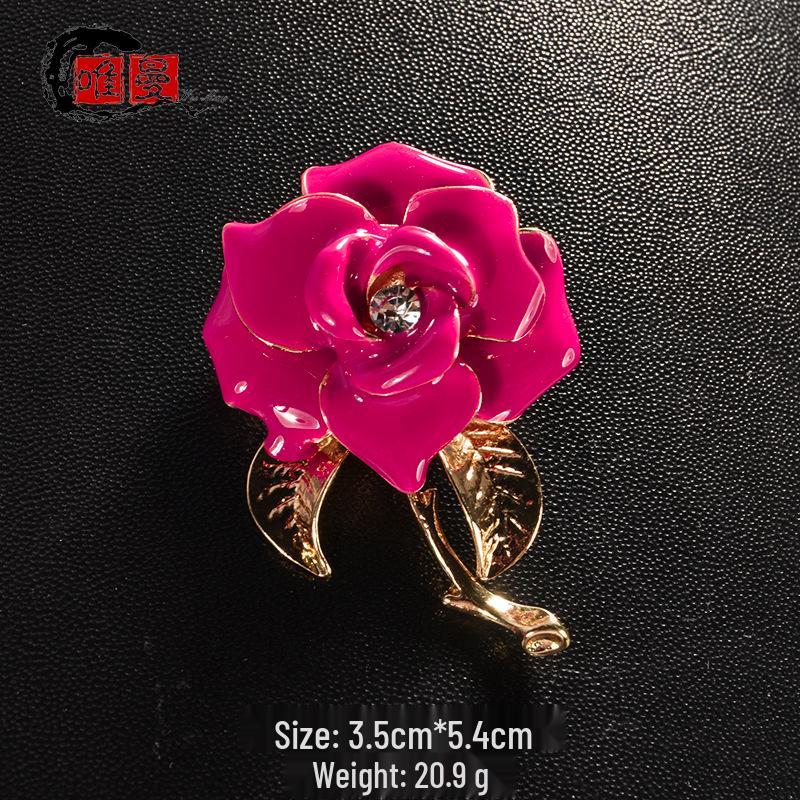 Mori Style Floral Brooch for Women's Cheongsam Suit - Creative Niche Design Corsage