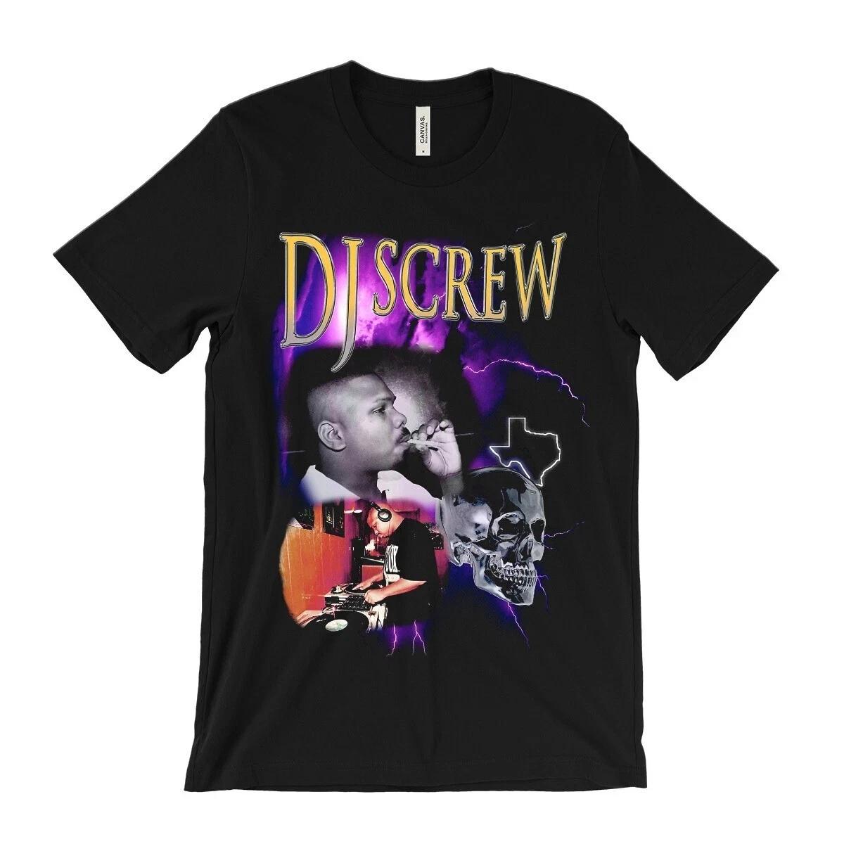 DJ Screw T Shirt - Chopped and Screwed - Houston Rap - Screwed Up Click - UGK L