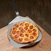 Pizza Shovel Perforated/Smooth Shovel Paddle Pizza Oven Turning Peel Stainless Steel Baking Kitchen Tool Spatula Foldable Handle