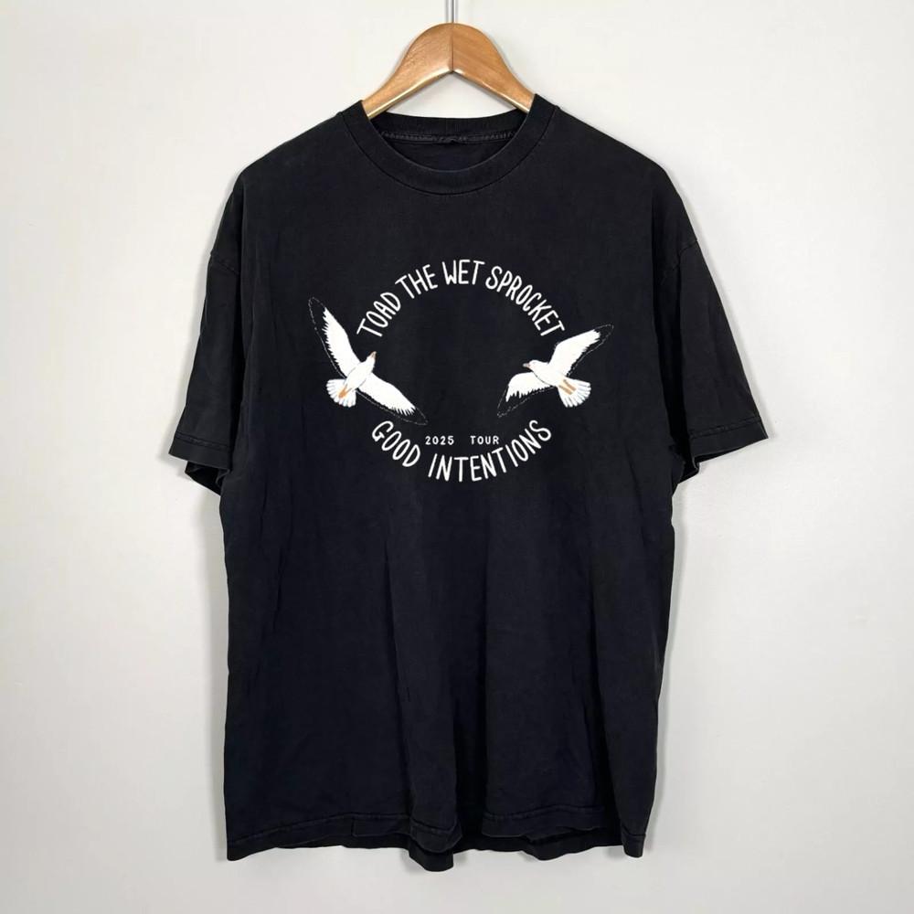 Toad The Wet Sprocket Good Intentions Double Seagull 2025 Tour T Shirt AL858 Unisex T-Shirt XXXXL