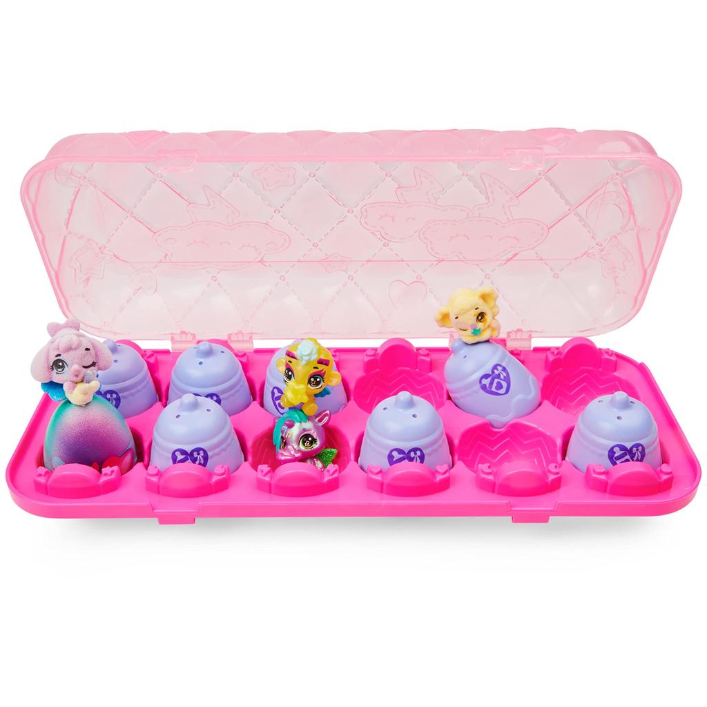 Hatchimals CollGGibles Shimmer Babies 12 Piece Egg Carton Hatchimals Overseas Edition Toy Animal Pet Born! Woomo Nazotama