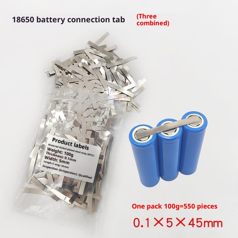 1 Set Nickel Plate Strap Strip Sheets For 18650 Battery Spot Welding Machine Welder Spot Welder Nickel Plated Steel Strip