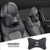 For X1 X2 X3 X4 X5 X6 X7 E28 E60 E90 F20 E46 E39 E36 E92 E91 E34 E53 Key Chian Car Seat Headrest Auto Logo Neck Pillow