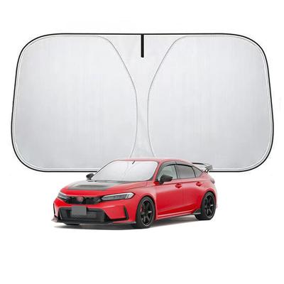 Honda Civic Windshield Compatible with Honda Civic Type R High Heat UV Light and with Storage Sunshade, FL1/4/5 (2022-Present), 5-Layer Sunshade,