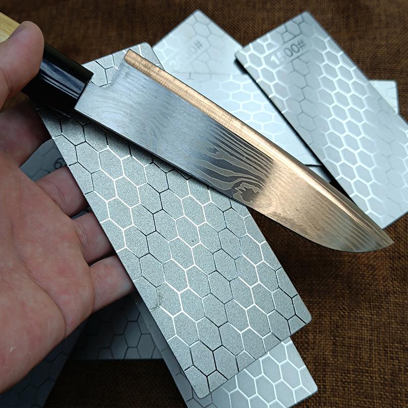 Diamantkniver Slipestein 600# 1000# 800# Slipestein Knivsliper Ultratynn honeycomb overflate bryne