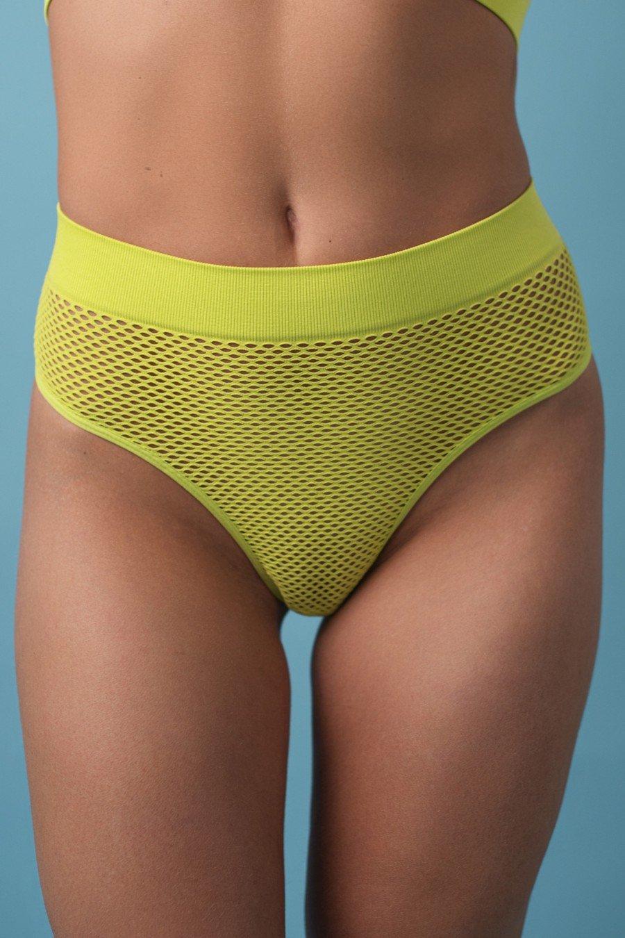 

Трусики стрінг brabrabra (94034) 4(L) жовтий