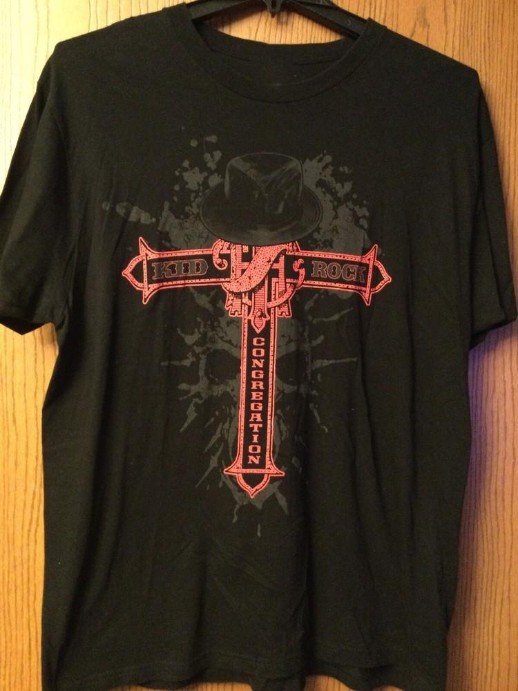 Kid Rock - “Congregation” Black Cotton Shirt Full Size S-5XL Unisex SN203 Unisex T-Shirt