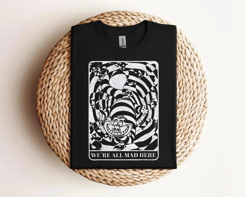 Alice In Wonderland Shirt Alice Princess Cheshire Cat Shirt S