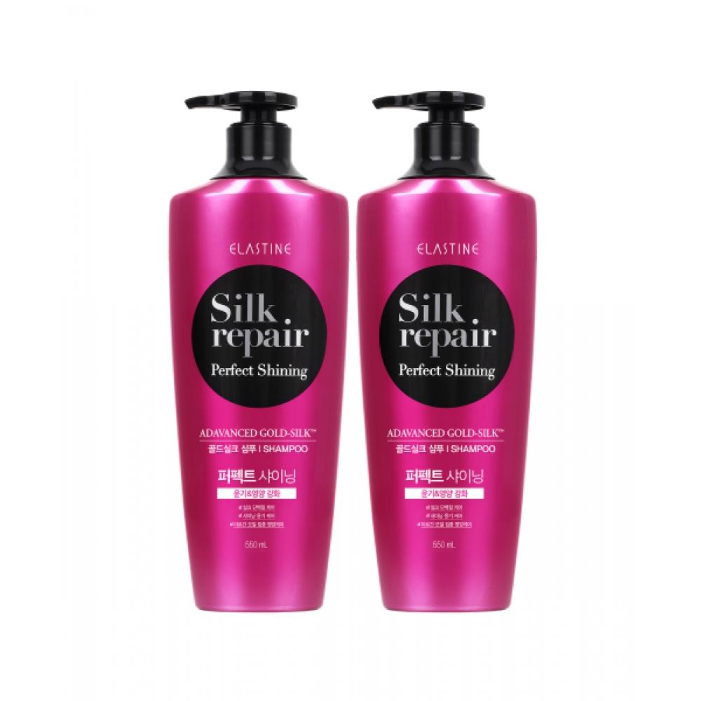 

Elastine Shining Gold Shampoo 550ml X 2pack NONE