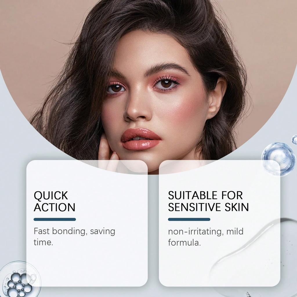 1Pc Wig Adhesive Glue, Special Strong Styling Glue For Lace Wigs, Strong Natural Styling, Waterproof