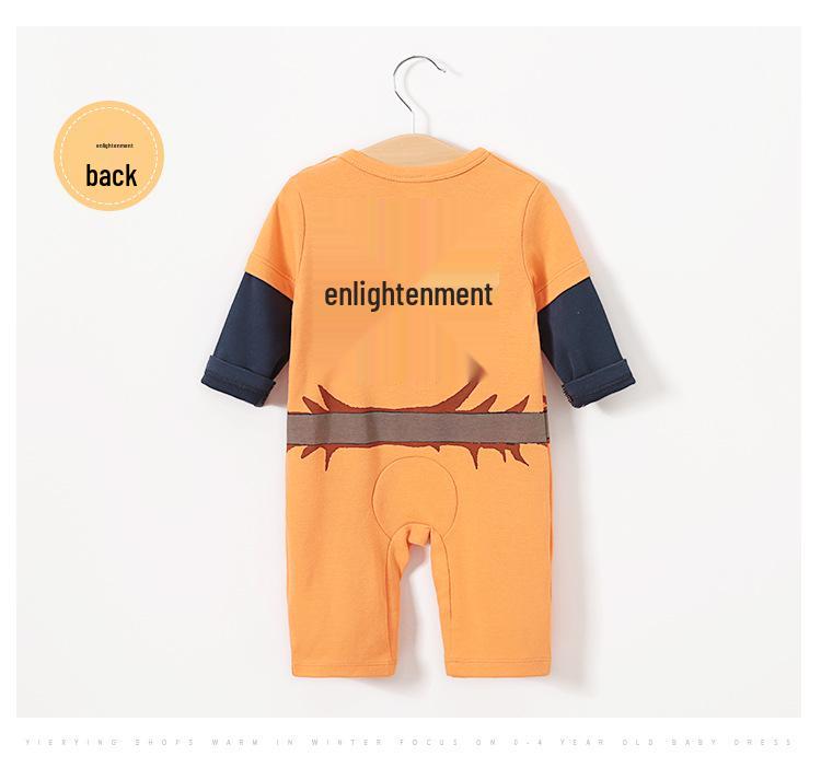 Goku Series Baby Short Sleeve Onesie - Newborn Cotton Romper