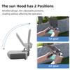 2 In 1 Sun Hood Joysticks Protector Sunshade for Mini 3 Pro/RC1 Remote Controller Full Screen Protector Accessories