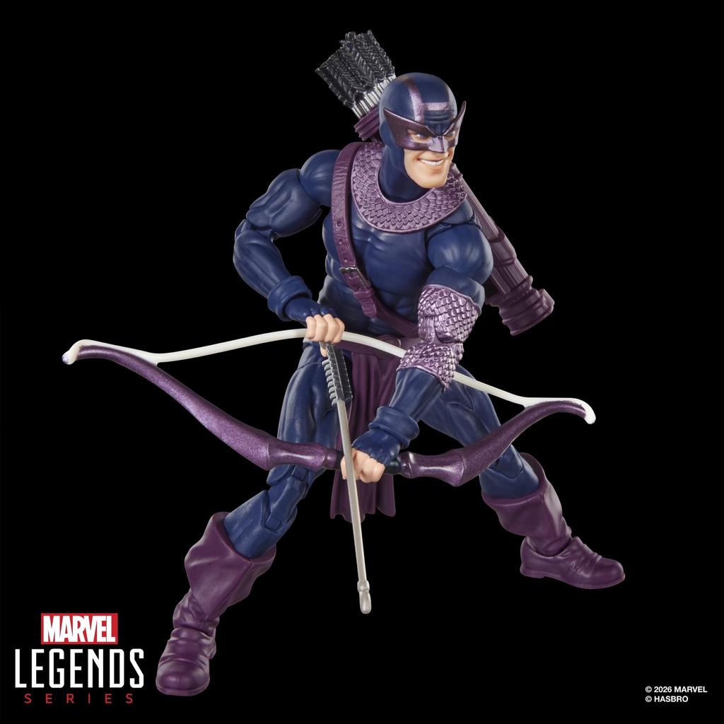 Hasbro MARVEL Legends Series 15cm Action Figure for Comic G2426 'Dark Avengers' Hawkeye, 'Dark Avengers' Collection, (Authentic)