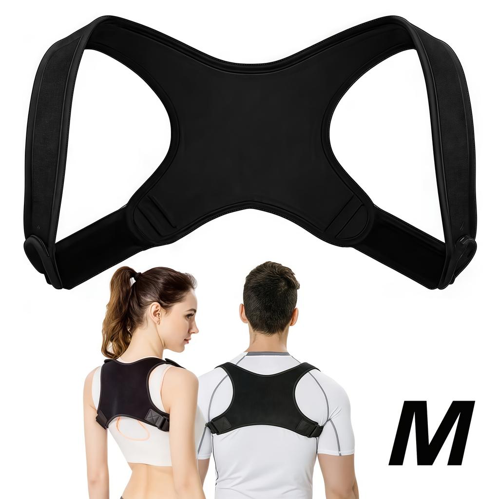 1-piece Invisible Back Aligner, Adjustable Adult Male and Female Corrective Straps, Sitting Posture, Clavicle Straps