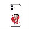 Anime B-betty Cartoon B-Boop Handyhülle Case für Apple iPhone 17 16 15 11 Pro XS Max XR 6 7 8 Plus + SE 2020 5 16E Hülle