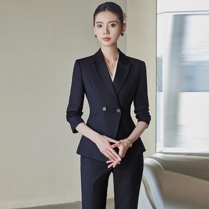 Women's Professional Blazer Suit Set