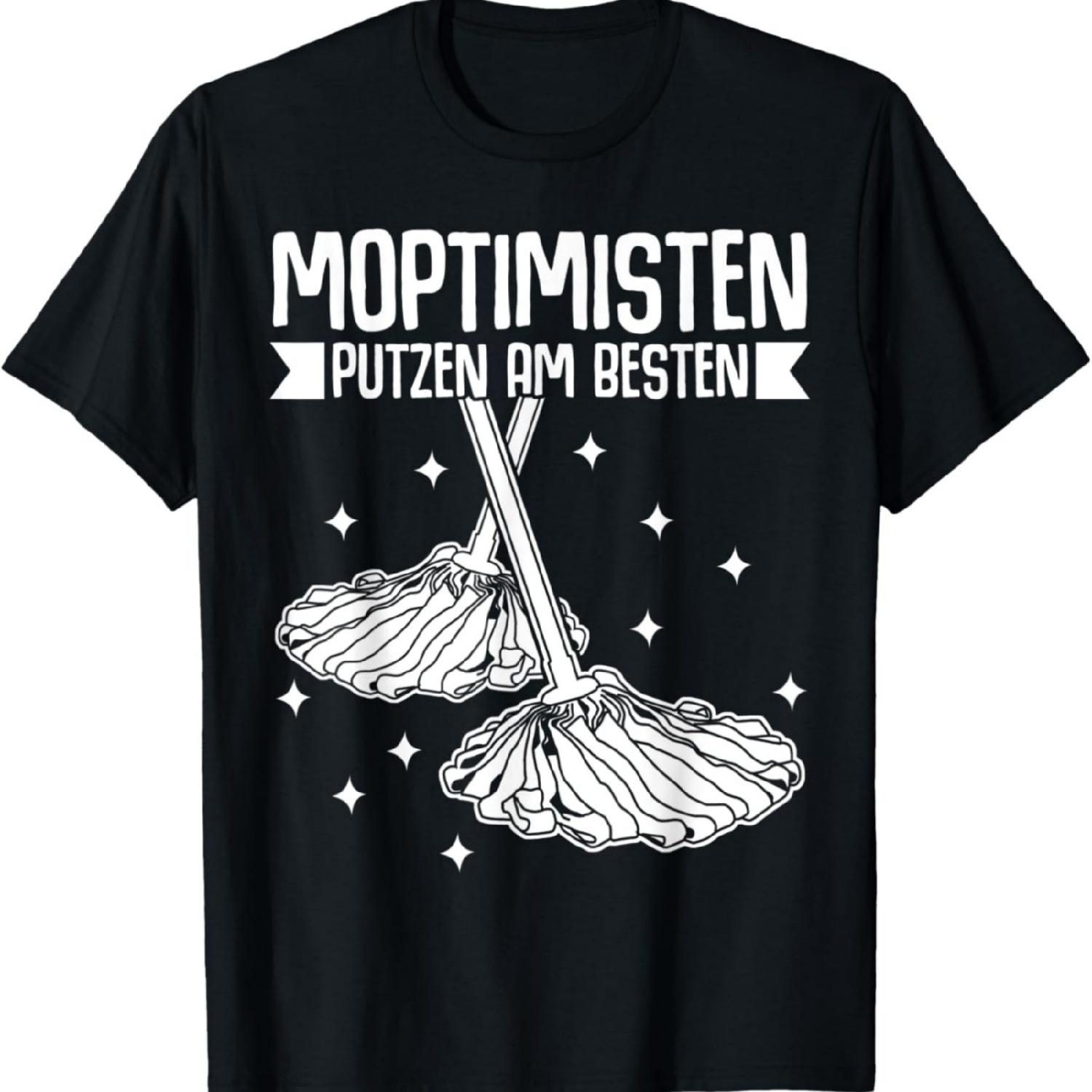 Moptimist Cleaning Power Mop T-Shirt S разноцветный