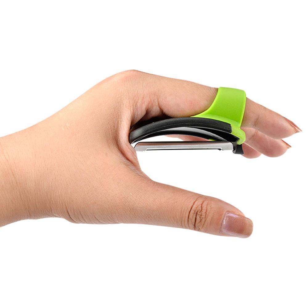 Vegetable Peeler Stainless Steel On Finger Quickly Remove Peel Without Changing Grip for Peeling Cucumbers Potatoes
