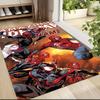 Custom Name Deadpool Movie Poster Carpet Rug Customizable Soft Washable Anti-Slip Home Living Room Sofa Mats Personalized Rug. 090919