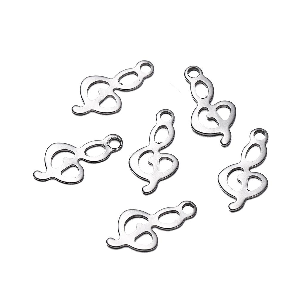 30Pcs Mirror Polished Stainless Steel Charms Geometry Cross Shape Blank Pendants for DIY Bracelet Jewelry Making Accessories