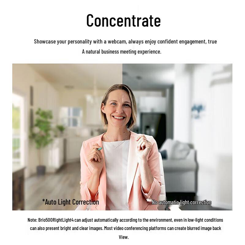 Logitech Brio 500 HD Webcam