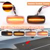 2pcs Led Dynamic Turn Signal Side Marker Light Sequential Blinker Light For Jeep Compass Grand Cherokee Chrysler 200 300C Dodge