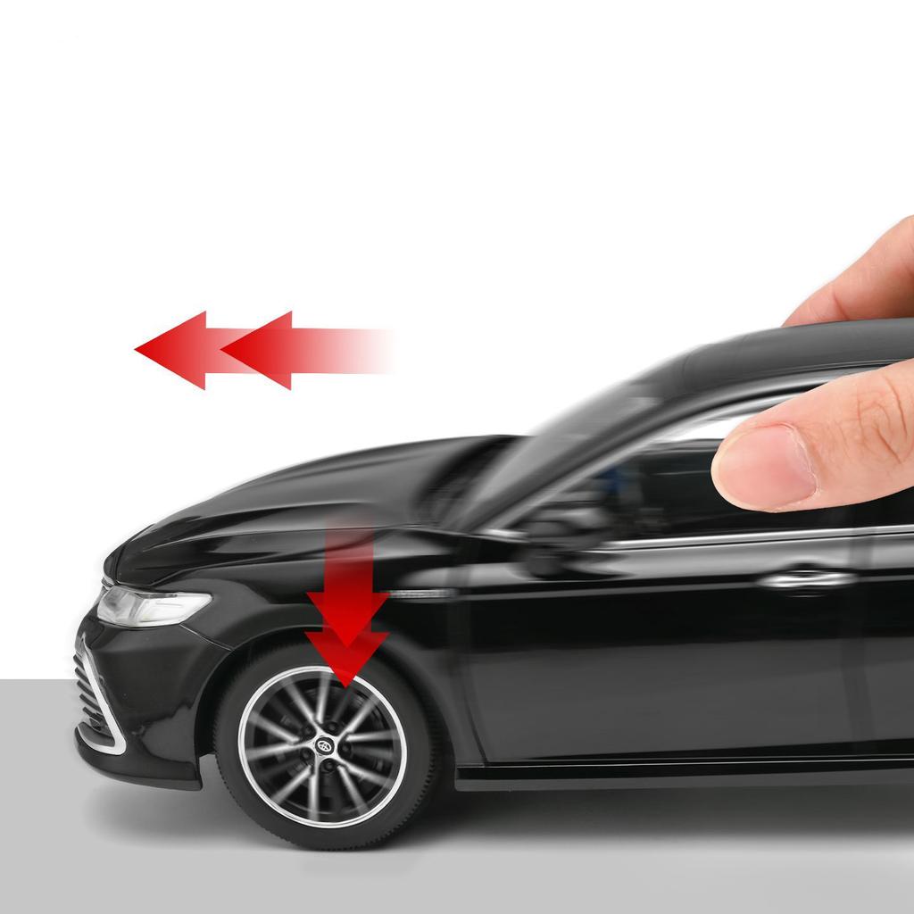 1/18 TOYOTA Camry 2023 Coupe Alloy Car Model Diecast Metal Vehicles Car Model Simulation Collection Children Toy Gift Decoration