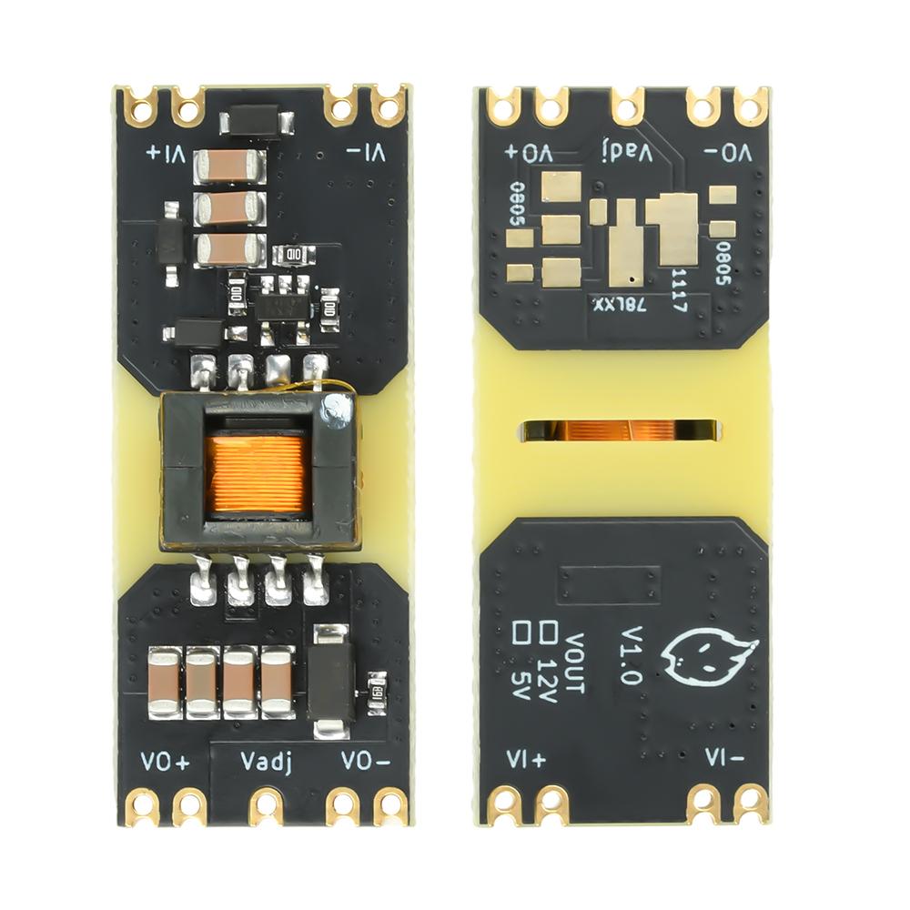 Isolated Power Supply Module DC-DC Converter 3-42V Input To 5V 12V ±5V ±12V Output Buck-Boost Module Reserved LDO