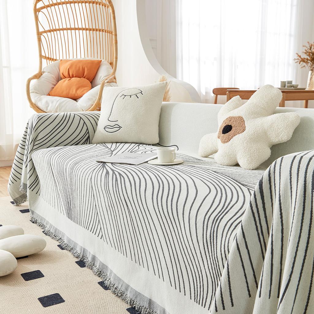 Simple Modern Sofa Towel Anti-Scratching Sofa Cushion Four Seasons Universal Chenille Sofa Slipcover All-Inclusive Universal