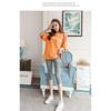 Maternity leggings summer thin seven-point pants loose large size pregnancy support shorts nine-point pants summer small women