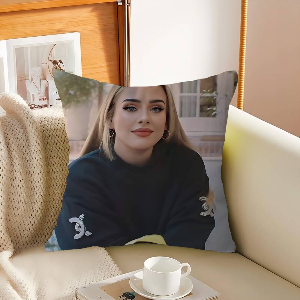 A-adele Pillow Gift Home Office Decoration Bedroom Sofa Car Cushion Cover Case 45x45