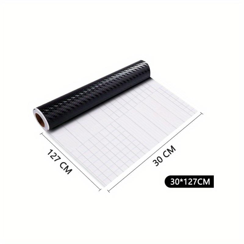 30cm X 127cm 3D Car Carbon Fiber Wrapping Vinyl Film Stickers