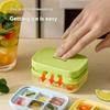 Easy-press Silicone - Food Grade Quick-freezing Mold, Suitable For Home Kitchen And Outdoor Use, Ideal Kitchen Accessories