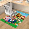 Tappeto Avventura Super Mario Bros per Stanza dei Giochi Camera da Letto Soggiorno Divano Decorazione Casa Tappeto Area Giochi Bambini Tappetino Antiscivolo