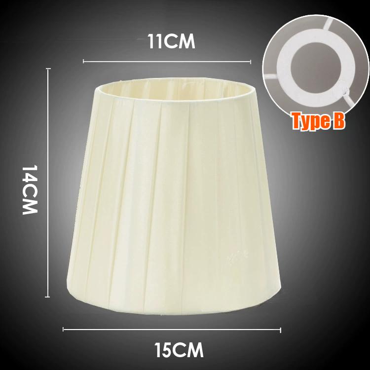 14cm Small Glass Chandelier Lamp Shades, Modern Wall Lasmp Cover, Clip on  for Bedrooms Living Room