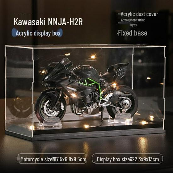 Kawasaki 1:12 Model de motocicleta din aliaj Ducati cu sunet pentru copii
