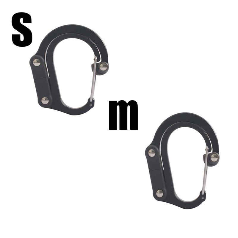 Mehrzweck-Outdoor-D-förmiger Karabiner-Schlüsselanhängerhaken