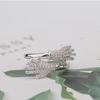 Embrace Eternal: Diamond-Studded Women's Ring - Perfect Christmas Gift for Couples