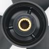 Outboard Propeller for Tohatsu/Mercury 9.9HP/15HP/20HP 9.25*10 Aluminum Alloy Propeller 3-Blade, 14 Spline