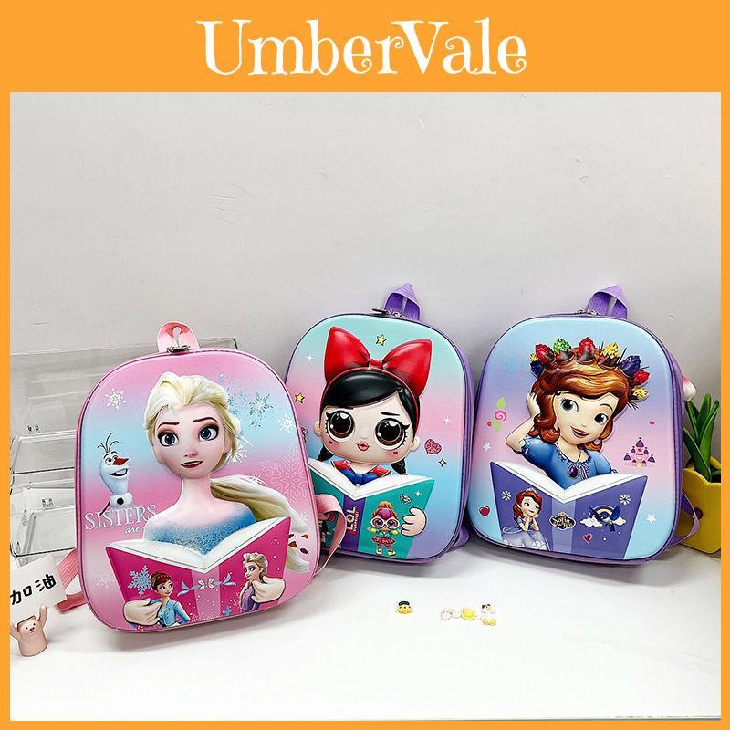 Disney Frozen Elsa Princess Eva Backpack With Cushion Straps For Preschool Kids Special Characters Included