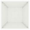 Column Planter White 40 x 40 x 100 cm