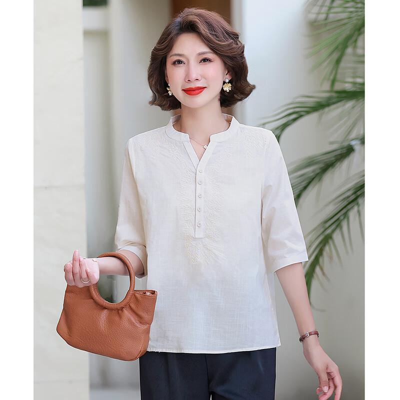 

Женский летний топ Hodo с рукавом 3/4 L