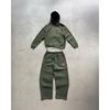 Y2K Retro Hoodie & Sweatpants Set - European & American Street Style