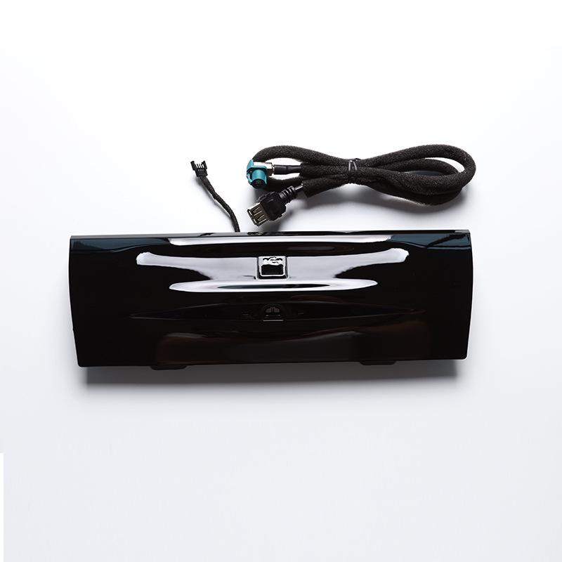 Ambient Light USB Audio & Cigarette Lighter Cover for BMW 3 Series/3GT/4 Series Central Control Panel