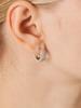 Geigerjewelry 18K Gf Zirconia Bold One-Touch Ring Earrings Gi8Kpee064
