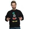 Disney Mens Mickey Mouse Leprechaun Hat Sweatshirt