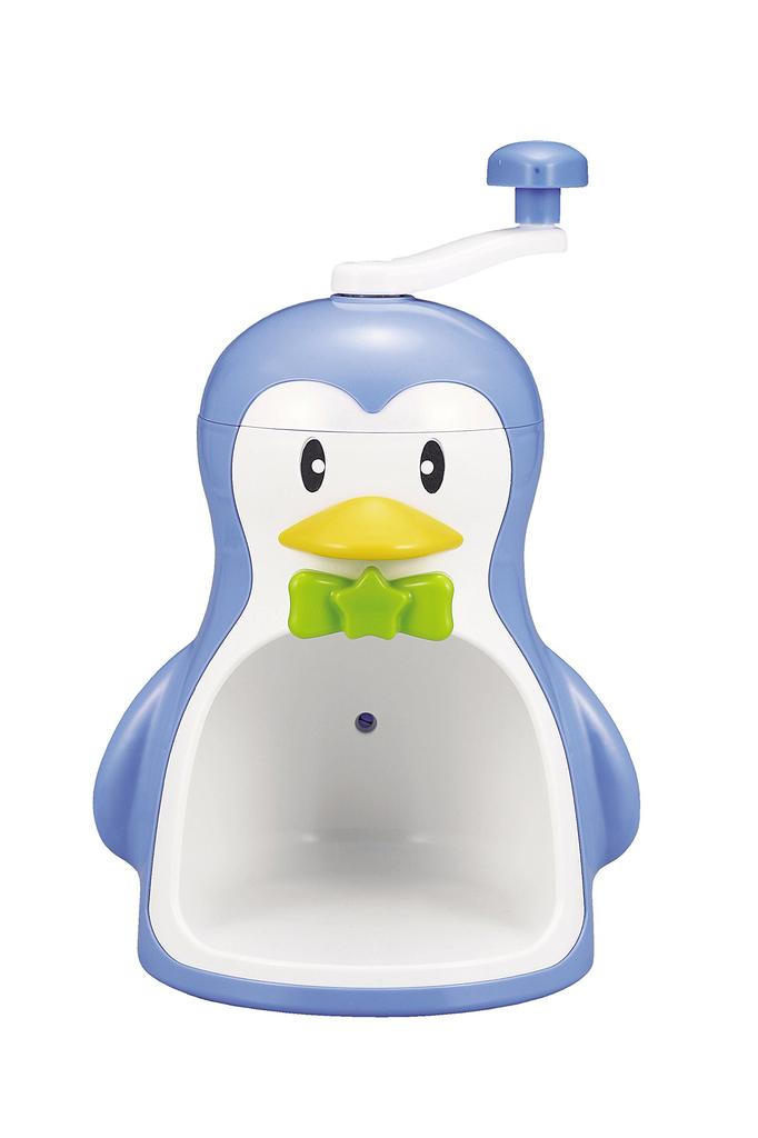 Pearl Metal Manual Shaved Ice Maker with Ice Maker Cup Cools Penguin Made in Japan D-1368