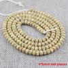 Golden Yellow Star Moon Bodhi Beads Bracelet - 108 Beads Rosary, Hainan Traditional Material